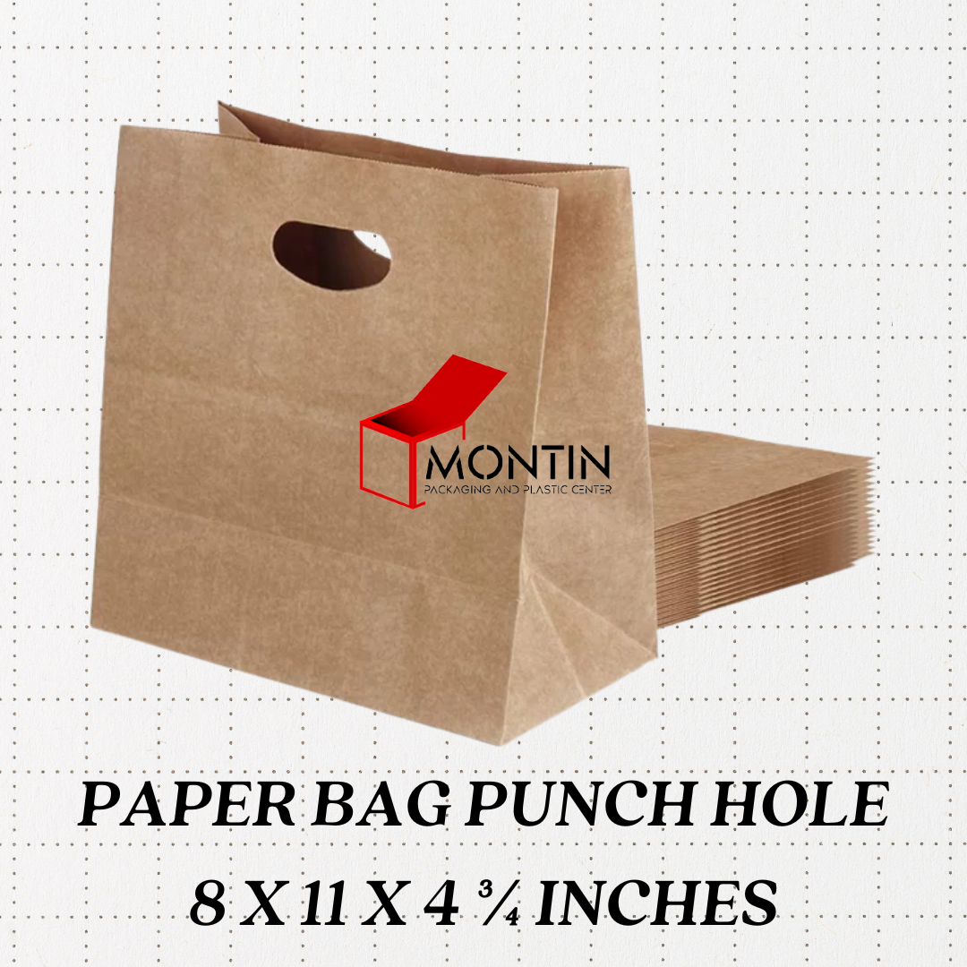 100pcs Paper Bag Punch Hole