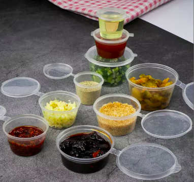 Hinged Sauce Cup (50pcs per pack)